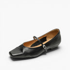 Aurette Leather Mary Jane Flats