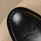 Orvain Brogue Leather Oxfords