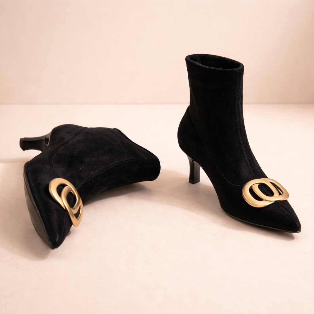 Betty Womens Pointed Heel Boot