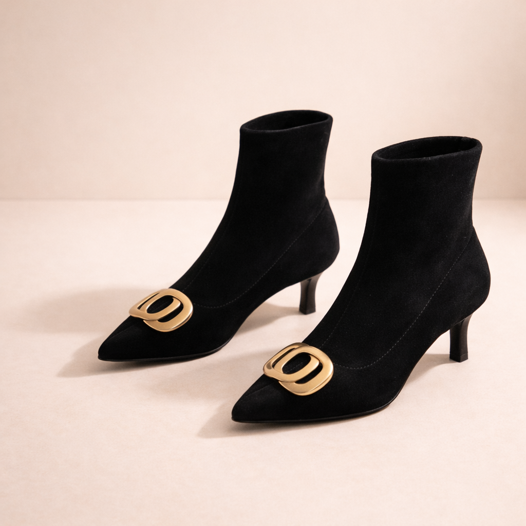 Betty Womens Pointed Heel Boot
