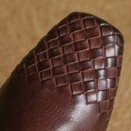 Arden Woven Leather Mules
