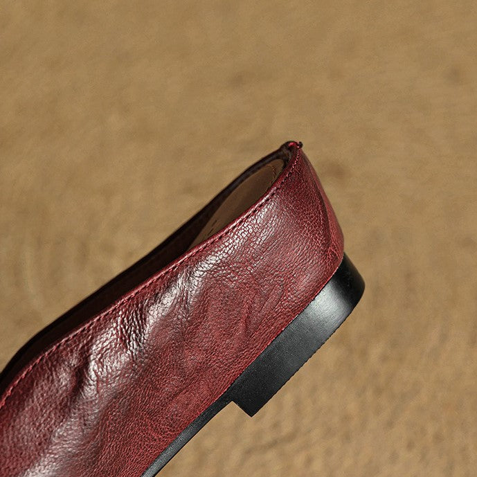 Envara Leather Mules