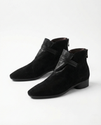 Violet Womens Boots Side Zip Ankle