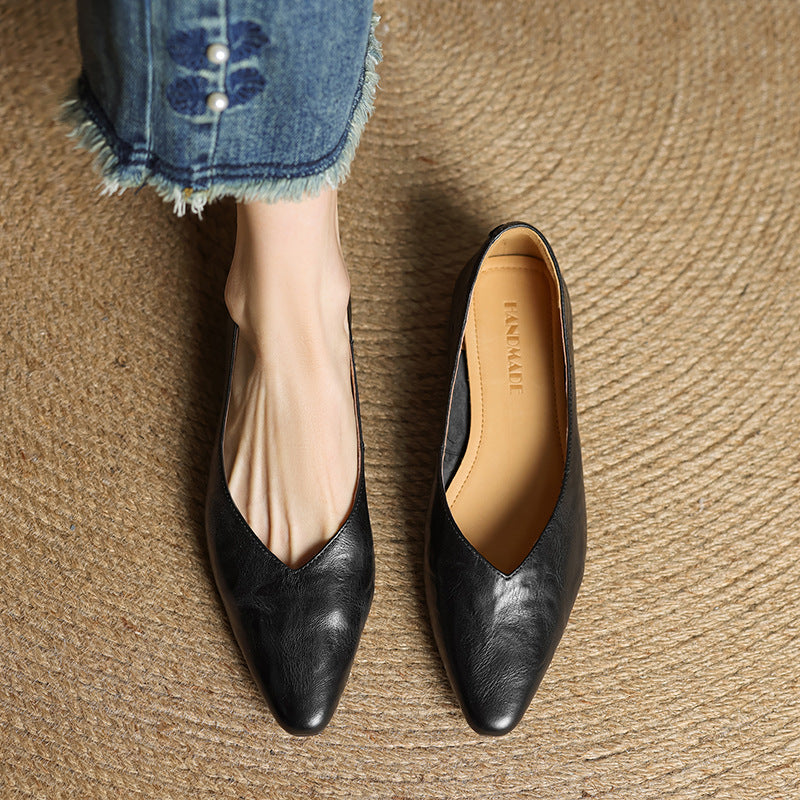 Lioren Lambskin Flats