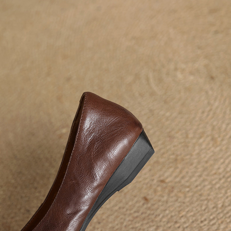 Lioren Lambskin Flats