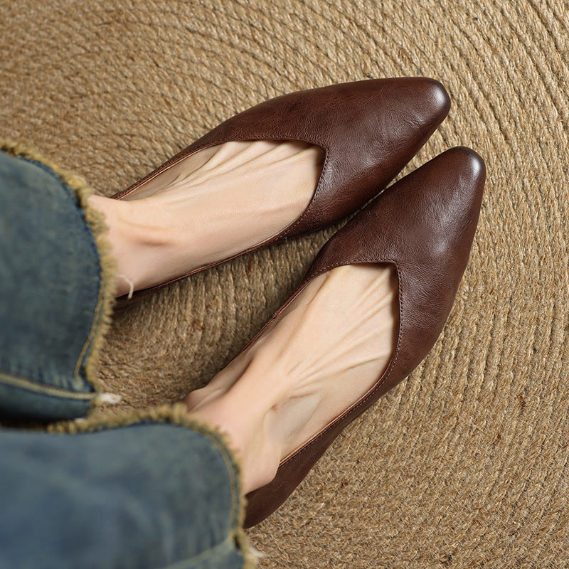 Lioren Lambskin Flats