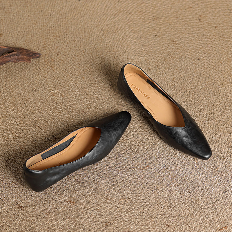 Lioren Lambskin Flats