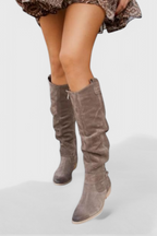 Lillian Womens Knee-High Riding Boots