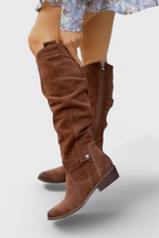 Lillian Womens Knee-High Riding Boots