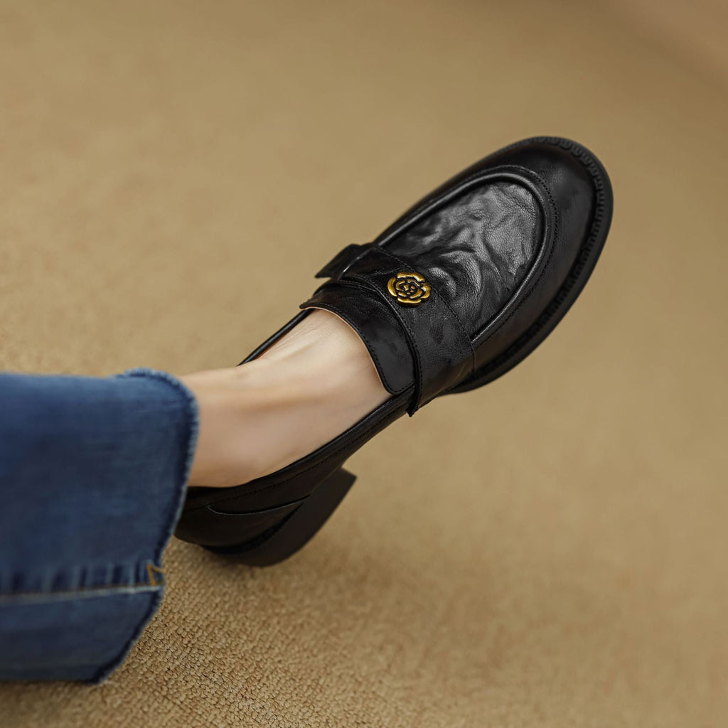 Morrelle Leather Loafers