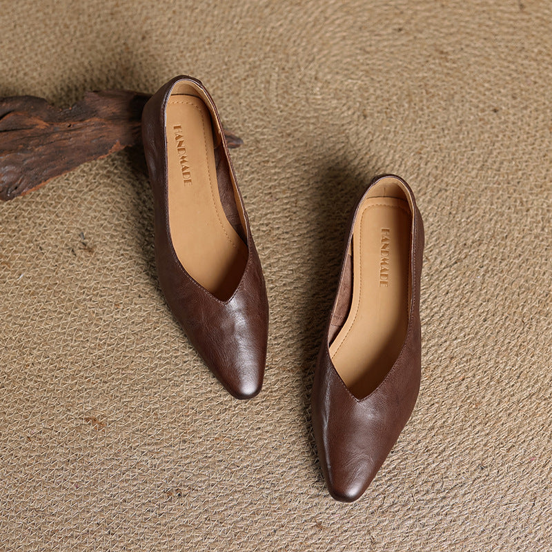 Lioren Lambskin Flats