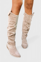 Lillian Womens Knee-High Riding Boots