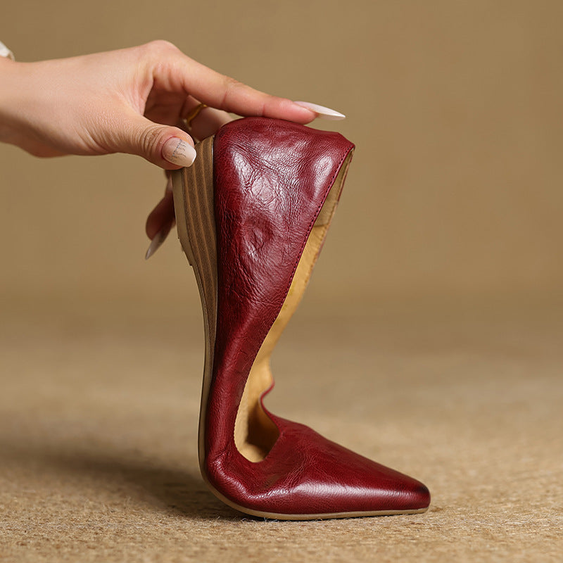 Lioren Lambskin Flats