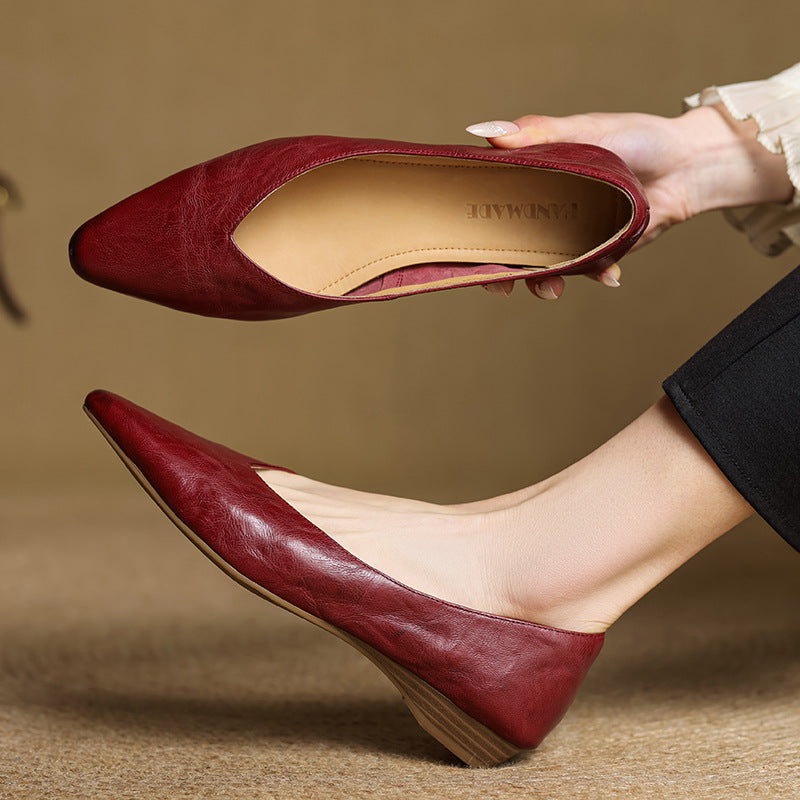 Lioren Lambskin Flats