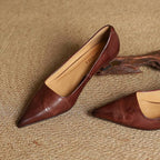 Serane Leather Heels