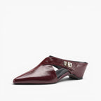 Aurel Leather Sculpt Mules