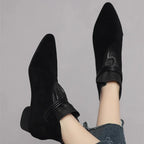 Violet Womens Boots Side Zip Ankle