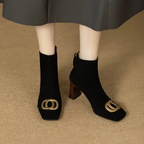 Isabelle Womens Velvet Boots
