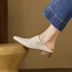 Alice Womens Agnit Genuine Leather Mules