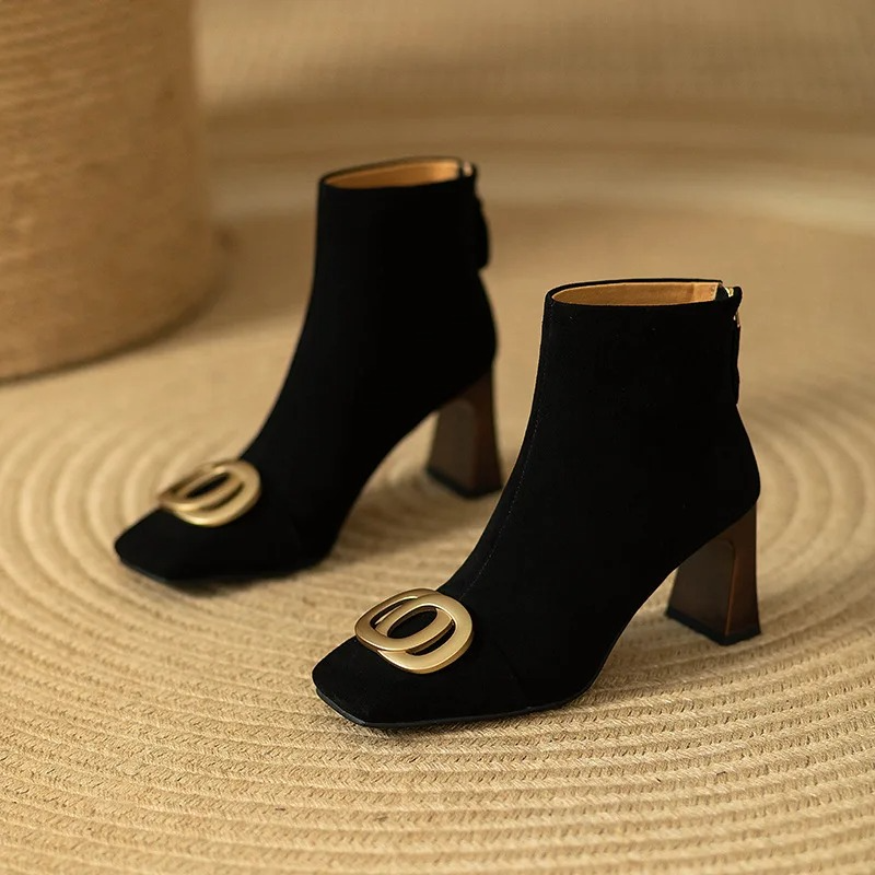 Isabelle Womens Velvet Boots