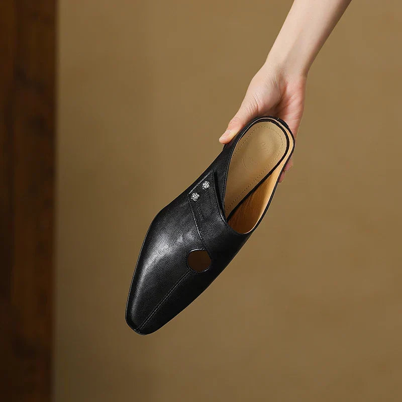 Alice Womens Agnit Genuine Leather Mules