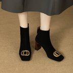 Isabelle Womens Velvet Boots