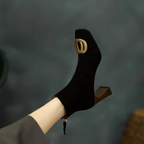 Isabelle Womens Velvet Boots