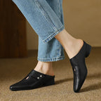 Alice Womens Agnit Genuine Leather Mules