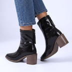 Leona Womens Leandra Leather Boots