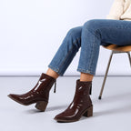 Leona Womens Leandra Leather Boots