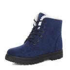 Elsa Womens Cozy Lace-Up Ankle Boots