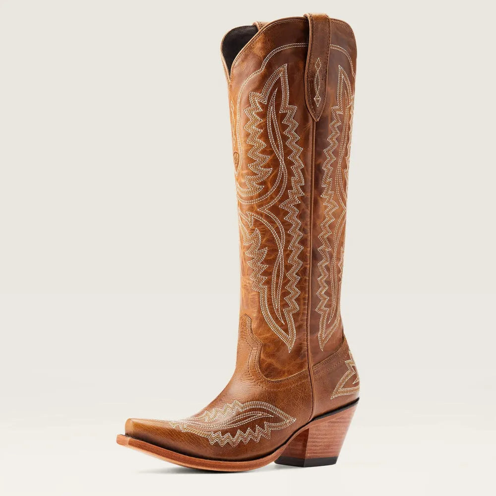 Christine Womens Embroidered Western Cowboy Boots
