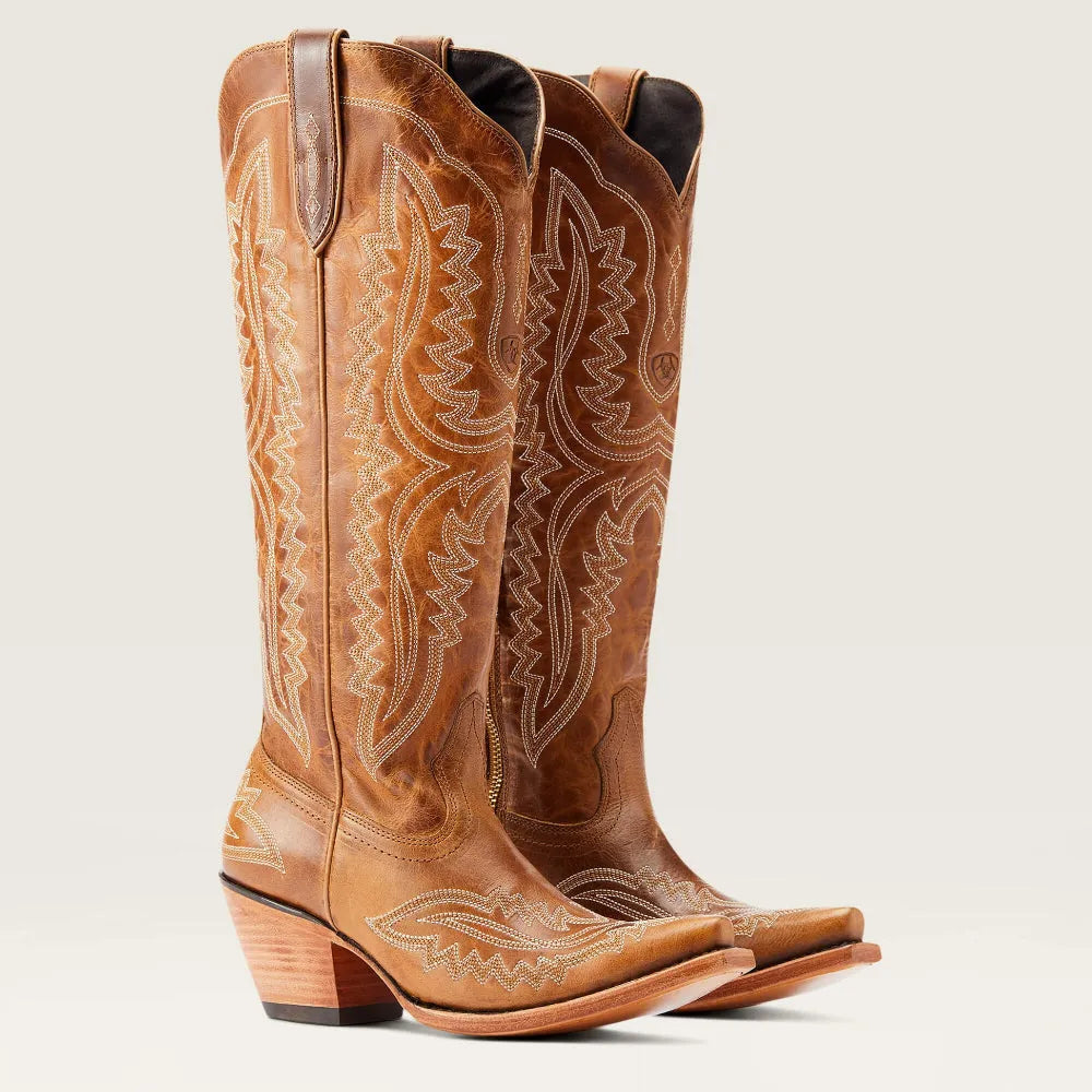 Christine Womens Embroidered Western Cowboy Boots