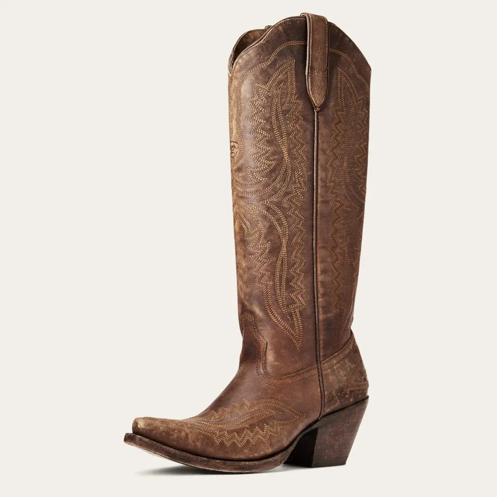 Christine Womens Embroidered Western Cowboy Boots