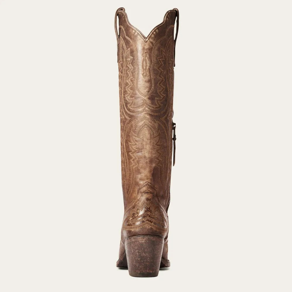 Christine Womens Embroidered Western Cowboy Boots