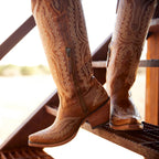 Christine Womens Embroidered Western Cowboy Boots