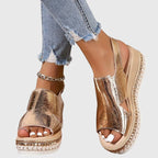 Ashley - Orthopedic Sandals - Gold