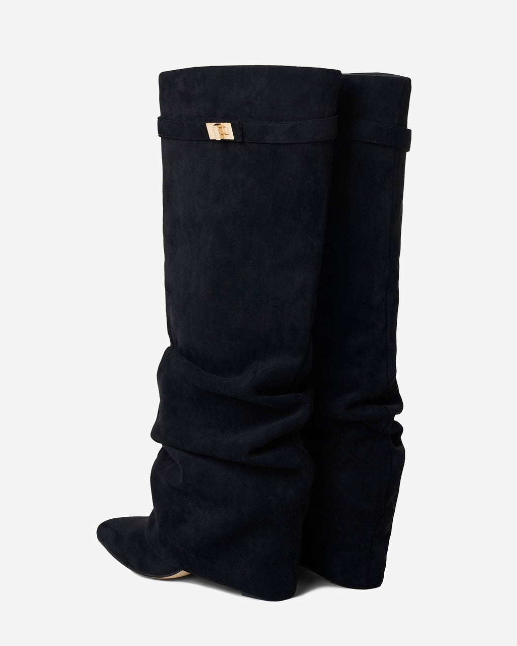 Celeste Womens Knee High Boots Hidden Heel