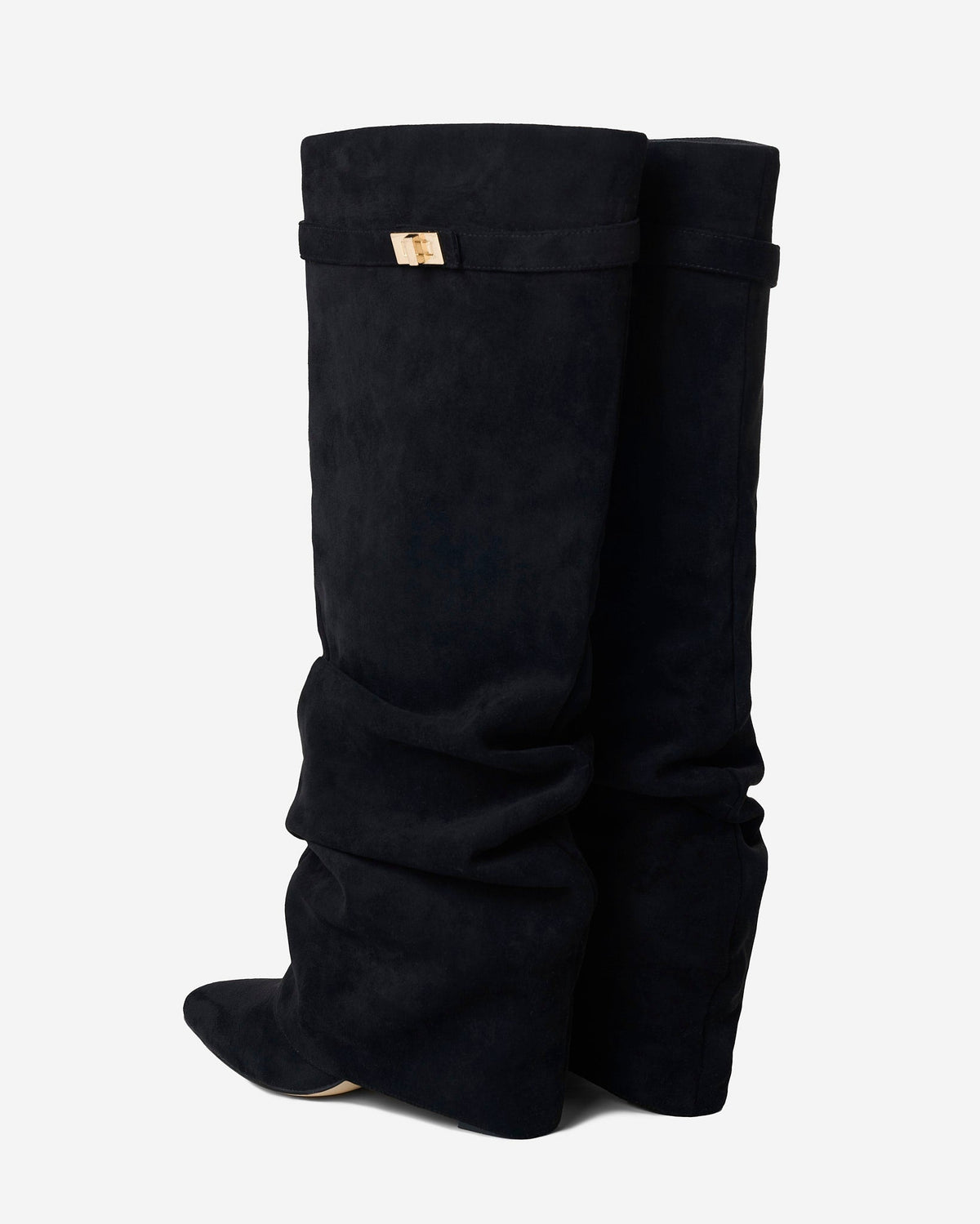 Celeste Womens Knee High Boots Hidden Heel