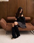 Celeste Womens Knee High Boots Hidden Heel