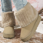 Loretta Womens Cozy Platform Winter Boots