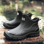 Lila Womens Waterproof Wellington Rain Ankle Boots