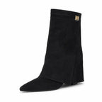Greta in Black Suede