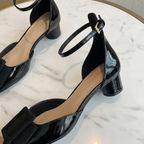Rosalie Womens Buckle Strap Heels