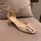 Rosalie Womens Buckle Strap Heels