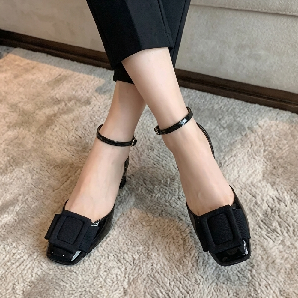 Rosalie Womens Buckle Strap Heels