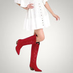 Eliza Womens Western Embroidered Cowboy Boots