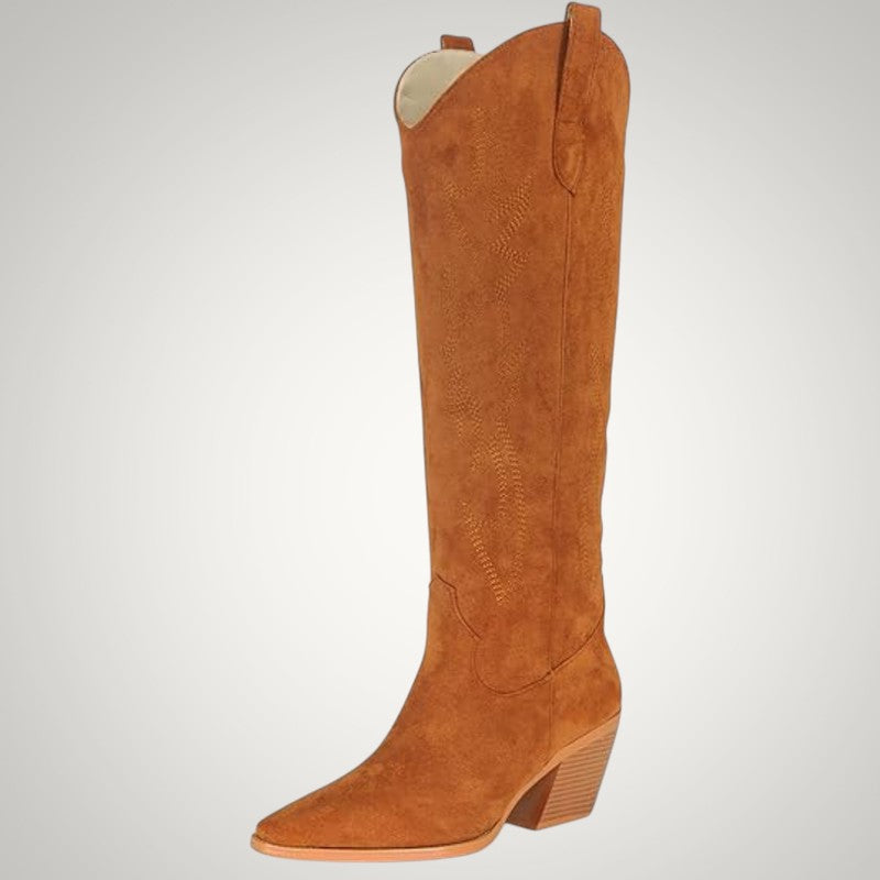 Eliza Womens Western Embroidered Cowboy Boots