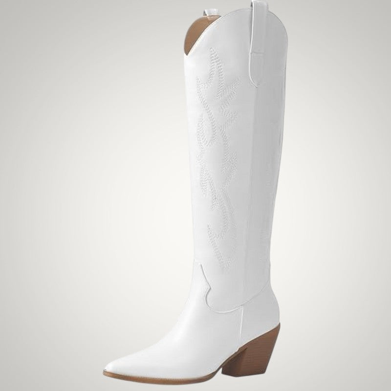 Eliza Womens Western Embroidered Cowboy Boots