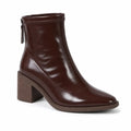 Women's Leather Boots in Brown